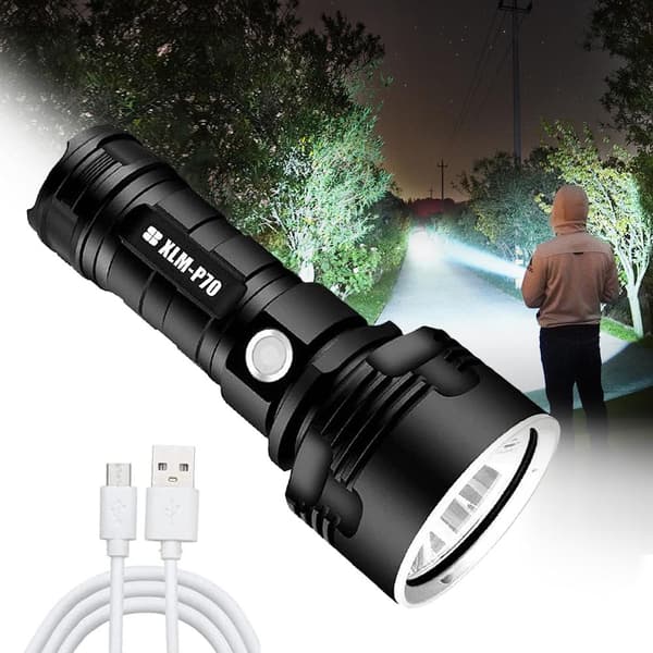 Supertehokas Ladattava Taskulamppu XLM-P70 345