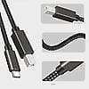 INF USB-B til USB-C Printerkabel