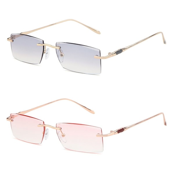 Anti-blått lys Lesebriller Firkantede Briller ROSA STYRKE Rosa Pink Strength 250