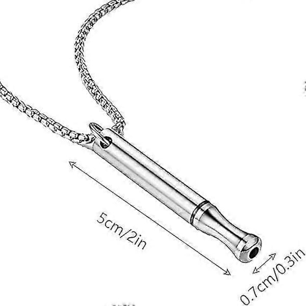 JCTRRJ Gåvor för män, Andliga gåvor, Makaya Sluta Röka, Hjälp mot panikattacker, Energidoft, Makya Halsband, Andningshalsband, Halsband, Gi (FMY) silver