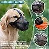 Pustende Anti-Bite Tygging Licking Kjæledyr Muzzle Hund Muzzle Anti-lickM