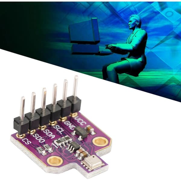 CJMCU-680 BME680 Temperatursensor, fuktighetssensor, ultraliten trykksensor, høydesensor