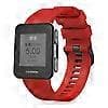 Silikonerem til Garmin Forerunner 35/30 Justerbar Urrem med Sort Spænde - Stil D