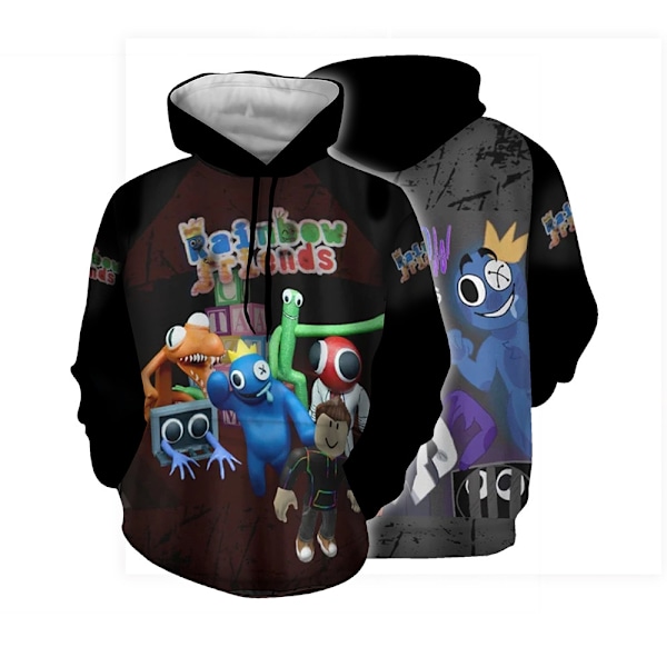arn Roblox Rainbow Friends Hettegenser Sweatshirt Pullover Gave Z B 140cm B