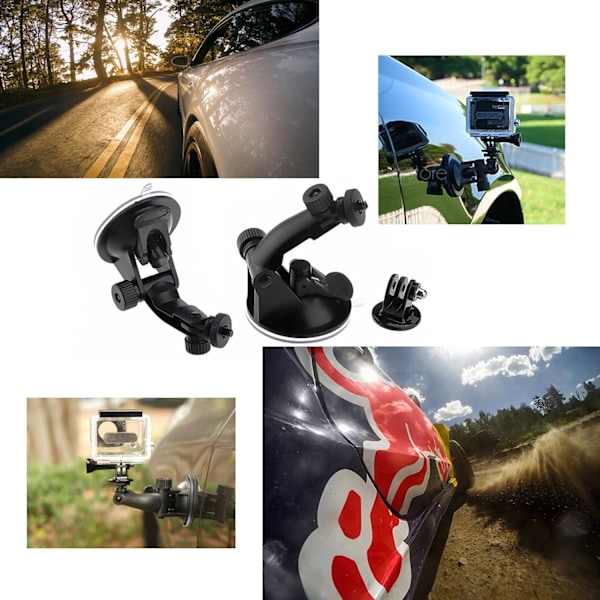 10-i-1 tillbehörskit för GoPro-tillbehör, actionkameratillbehör för GoPro Hero 12 11 10 9 8 7 6 5 4 3+ 3 Hero Session 5 Black AKASO EK7000 Ape