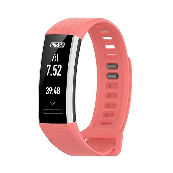 Silikonarmband för Huawei Band 2 Pro / Band 2 / ERS-B19 / ERS-B29 (Vit) (FMY) Pink