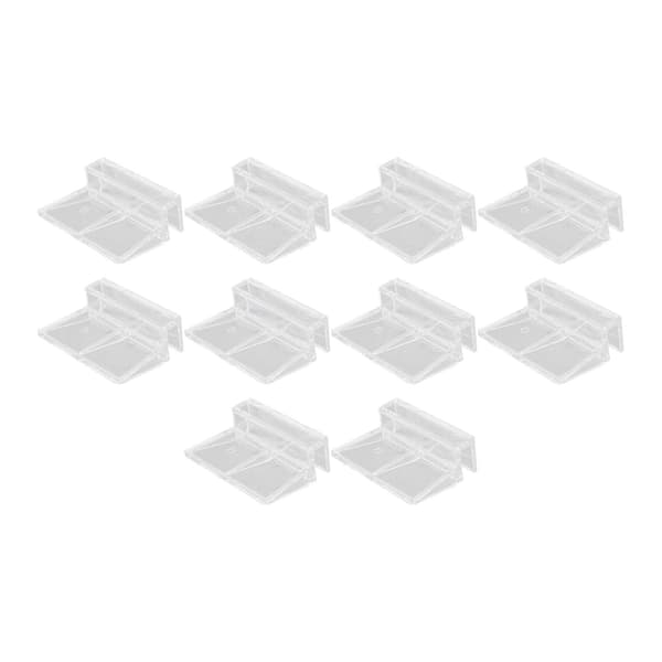 10st Akvarium Skärmklämmor Multifunktionell Glas Fixerad Skydd