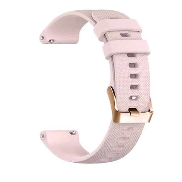 Replacement Strap for Garmin Smartwatch, Silicone Wristband, Pink, 20mm Width, Adjustable and Comfortable for Daily Use Pink Pink 20mm Width