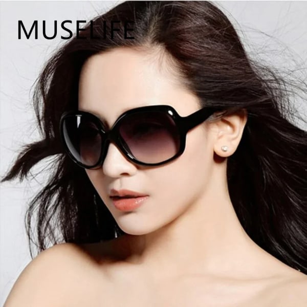 Dam solglasögon Vintage nyanser svart metallfärg solglasögon för kvinnor Modedesigner 2024 Ny As Picture Green