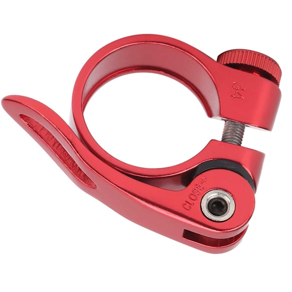 Hurtigudløser til sadelklemme i aluminiumslegering til landevejscykler og mountainbikes til XT-C68 31,8 mm (rød) 0.1