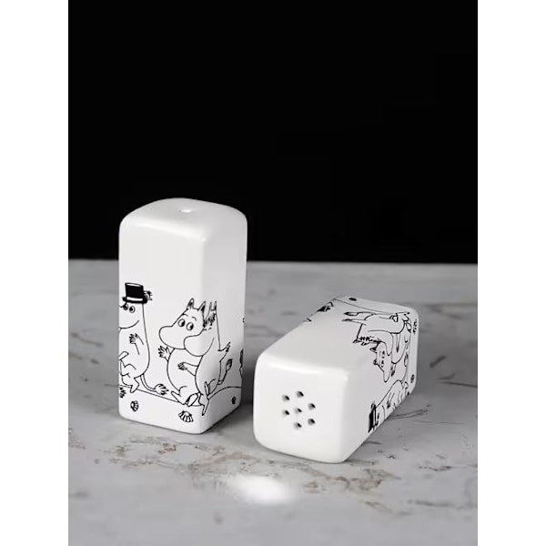 Salt & Pepper Mummi familien 2-pakning Vit White
