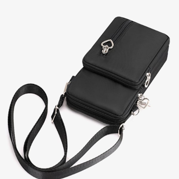 Mini liten veske mobilveske myntveske, rosa