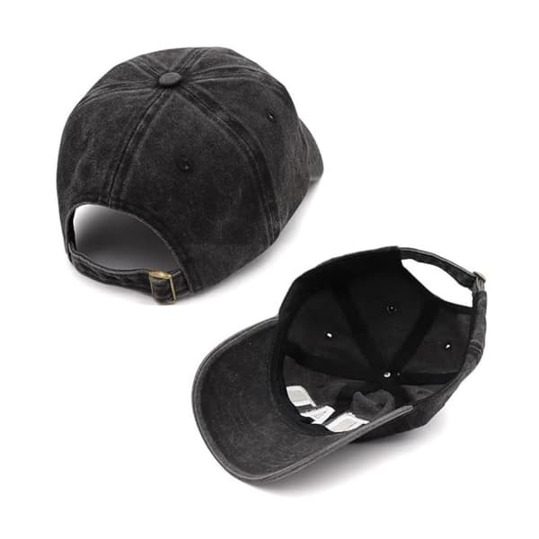 Justerbar caps baseballcaps Pappa-caps blå dad