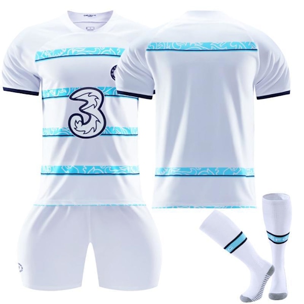 Chelsea F.C. bortedrakt 22-23 Kante barnedrakt med sokker Unnumbered With socks #XL