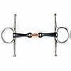 Shires Sweet Iron Lozenge Hest Full Cheek Snaffle Bitt4.5in