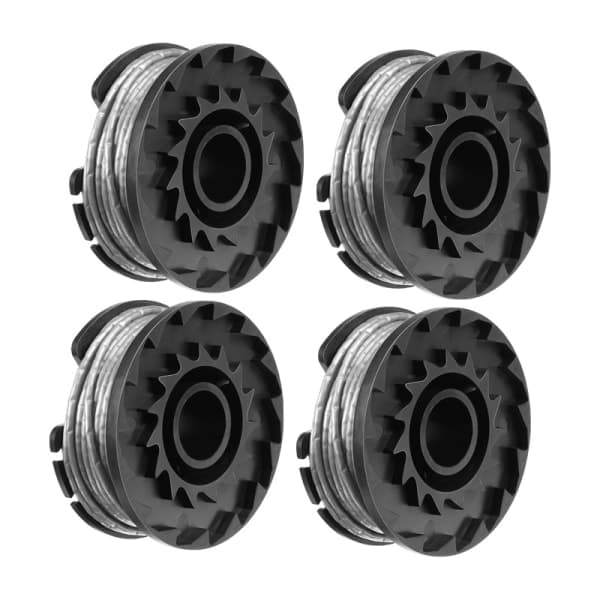 4-pack trimmertråd kompatibel med Bosch Easygrasscut 23, 26, 18, 18-230