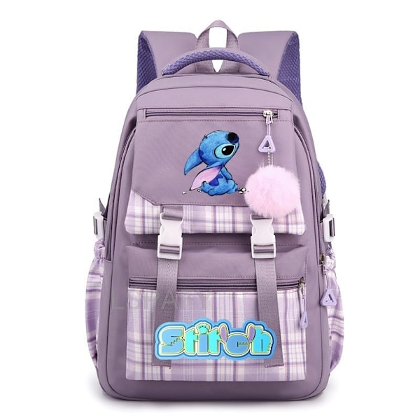 Ny Lilo & Stitch Stitch Stitch Skolesekk Student Ryggsekk Ryggsekk #11