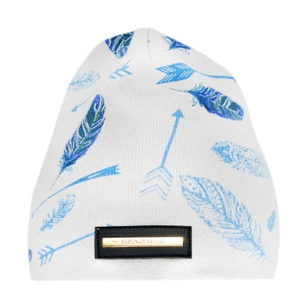 Head Hug Stickad Kashmir-Mössa – Unisexmodell_jar 101 Feather