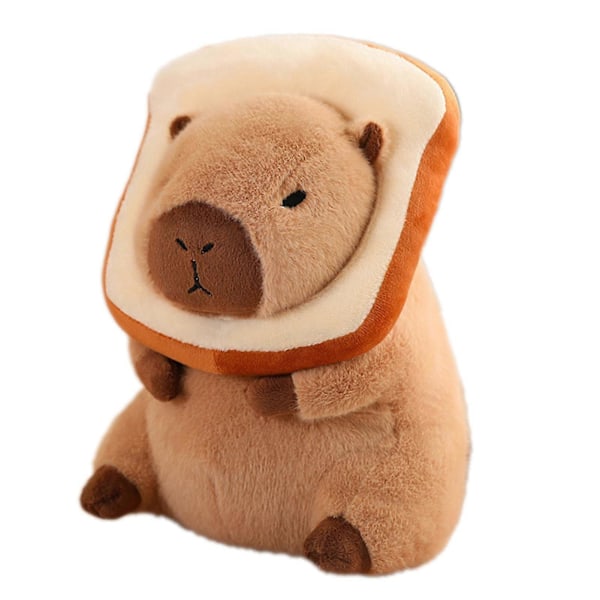 30cm/40cm Kapibara Pehmolelut Lapsille Rumia Ja Söpöjä Pehmoleluja Halikudde Irrotettavalla Hupulla Leipätyyli Bread Style 40cm