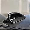 til 3-serie E90 E92 X1 X5 X3 X6 Bilantenne Hajfinne Dæksel Trim Kulfiberstil ABS Tilbehør