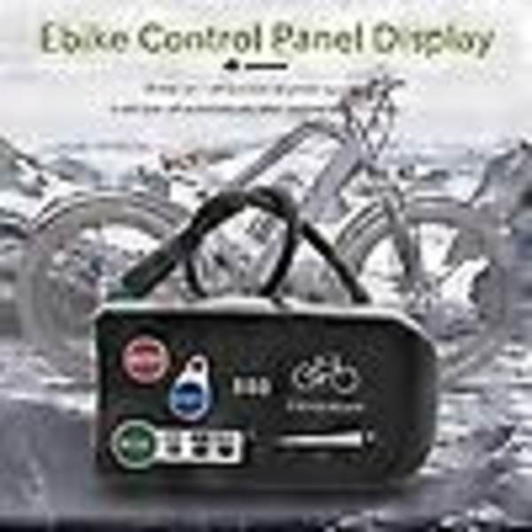 Elektrisk Cykel Display 36v 48v Ebike Ligent Kontrolpanel Lcd Display Led880 Vandtæt Controller