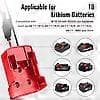 Power Wheels -adapteri Milwaukee M18 -akulle Peg-Peregoon