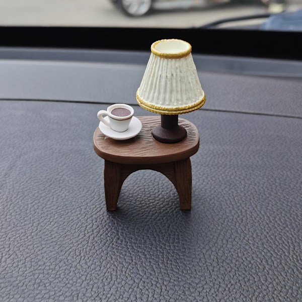 3 stk, Mini froskestatue søt froskehuske, salongbordlampe, hjemmeinnredning eventyrhage mini utendørsdekorasjoner, gårdsdekorasjoner.