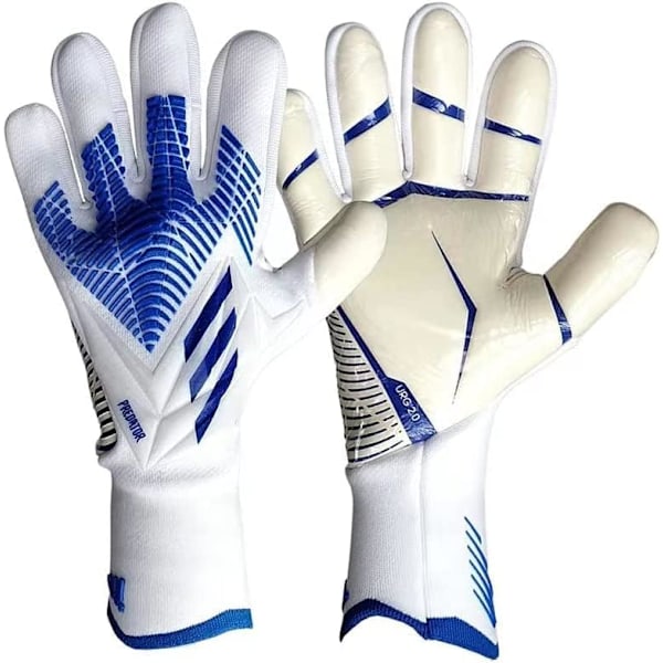 Keeperhansker Fotballhansker for ungdom Profesjonelle fotballhansker i lateks for menn med fingerbeskyttelse for treningskamp OG AND Size6