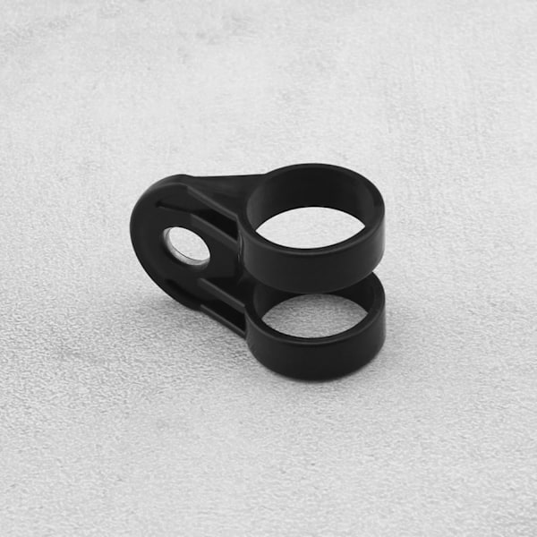 Paketholder for ryddesag - 26mm skaft - for sidebørste og gressklipper - Plastkrok - Hageverktøytilbehør