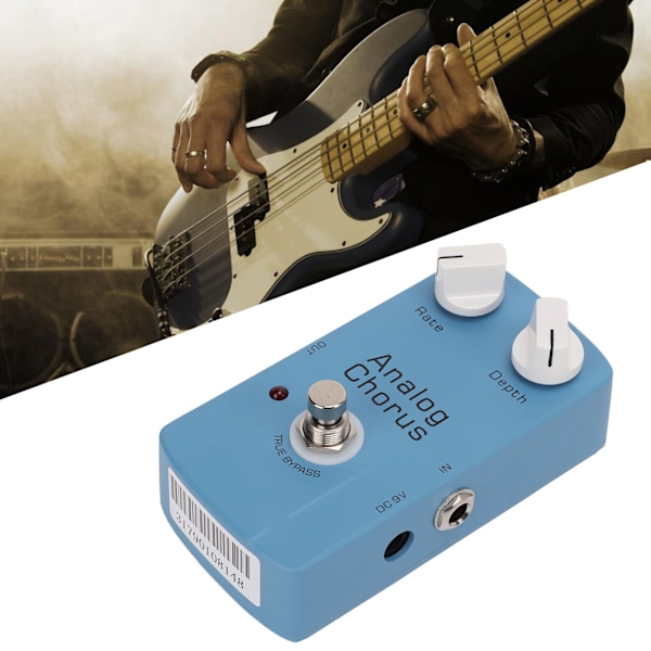 Analog Chorus Pedal Krets Klassisk BBD Frisk Omfattende Effekt True Bypass for Gitar JF‑37