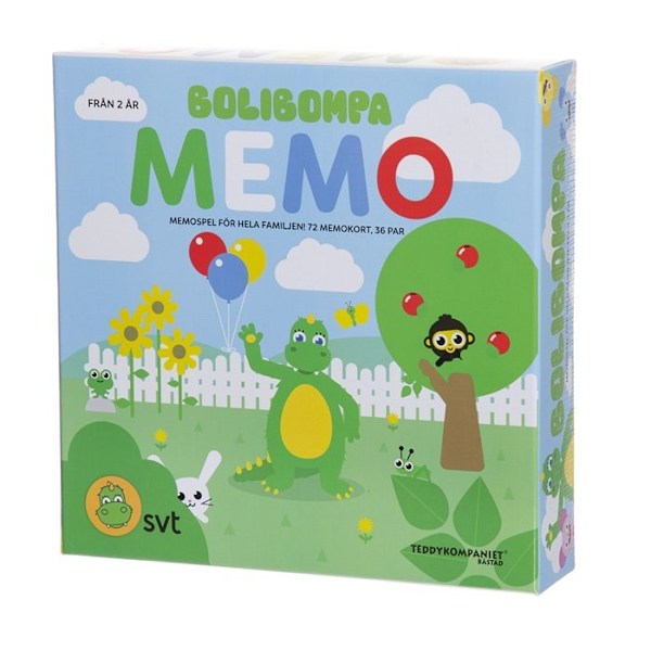 Bolibompa Muistipeli Multicolor multifärg