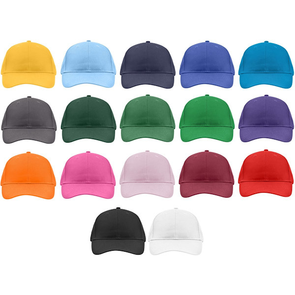 Myrtle Beach Baseballkasket - 6-panel - til voksne Gul