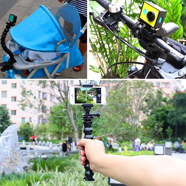 Flexibelt svanhalsfäste GoPro HERO_jar