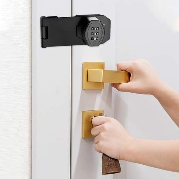 1 styck - 10 cm - Kombinationslås - dörrlåsbygel - dörrlås - skåplås