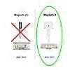 Apple Macbook Magsafe 2 oplader, 45 W - til Macbook Air kompatibel