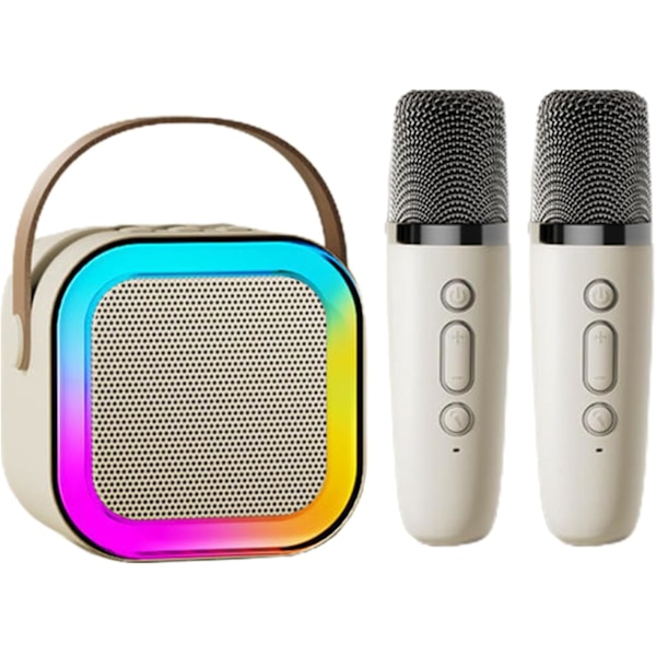 Portable Karaoke System, Wireless Microphone and Speaker for Singing at Home