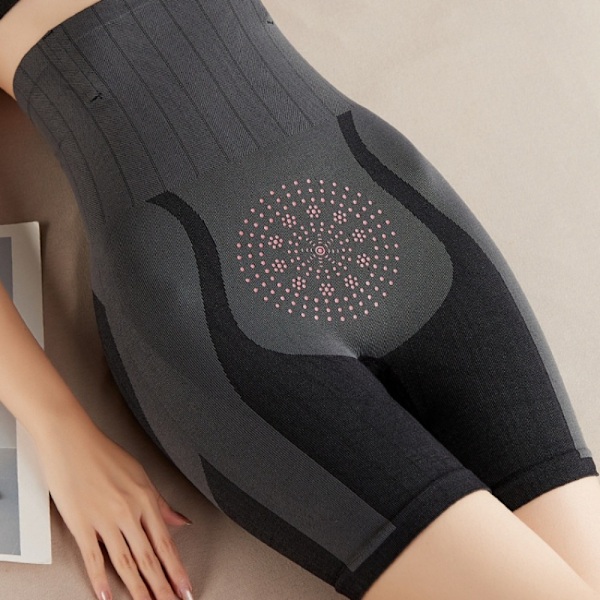 Kvinners Body Shaper Slim Trosor Magekontroll Undertøy Høy Midje Shapewear Grå Grey XL&XXL