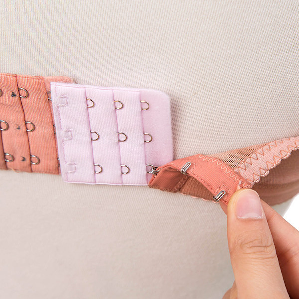 BH Förlängare 2 Hakar/3 Hakar/4 Hakar, BH Band Förlängningar - 12-pack (Svart, Vit, Beige, Rosa) BH Förlängare 2 hakar / 3 hakar / 4 hakar, Mjuk och