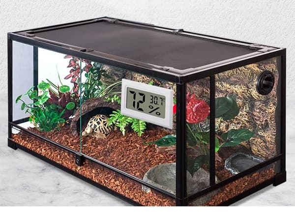 Mini LCD Hygrometer / Termometer Hvit 2-pakning