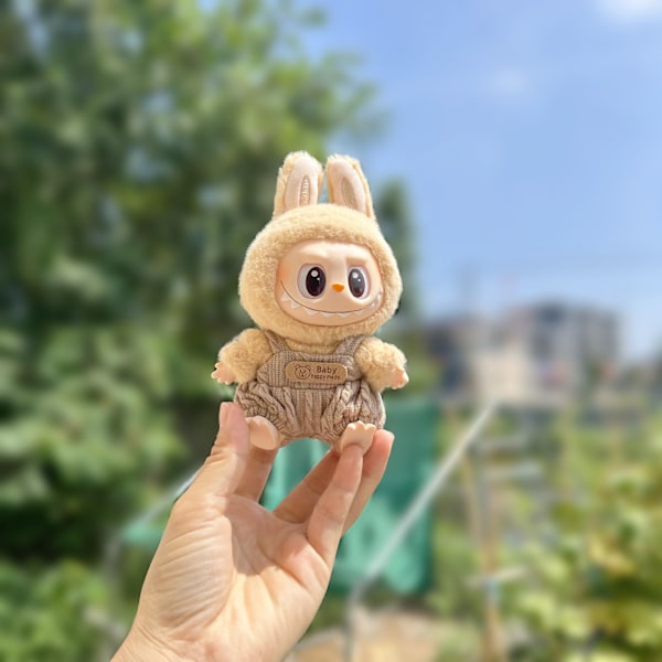 Labubu Vaatteet ja Asusteet Ylellinen Design, Vain, Nukkeja Ei Sisälly, Labubun Alkuperäinen Vaatesetti La Bubu Nukeille_qd Khaki BABY slings