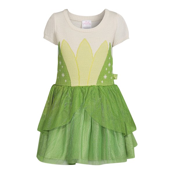 Disney Prinsessa Pikkulasten Tyttöjen Tiana Cosplay-Mekko, Koot 12kk-5v bonbonpink 5t