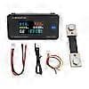 DC Digital Voltmeter Ammeter DC200 100A LCD Fargeskjerm 7 i 1 Multifunksjons DC Multimeter Tester