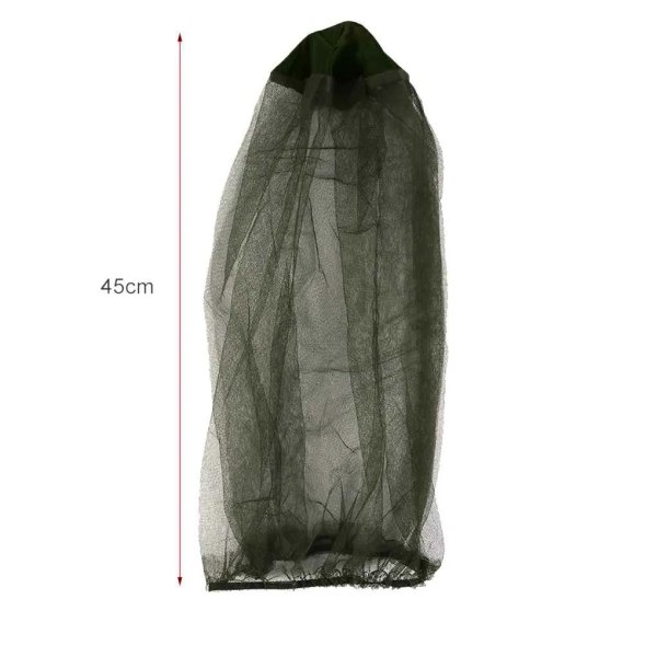 1 kpl/2 kpl/5 kpl Ulkoilmakalastuslippis Midge Mosquito Insect Hat Kalastuslippis Bug Mesh Head Net Kasvojen suojain Matkailu Leirintälippis Hatut 2PCS