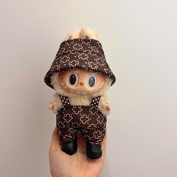 /NC/Vain Vaatteet Labubu Nukke Käsintehty Koristelu Kangas Pusero Lelu Kangas Värikäs Pukusetti Labubu Sarjakuva Mekko 12