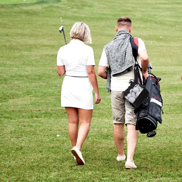 2 stk. - 14*14*16,5 cm golfbold opbevaringspose nylonnet med snoreposer til tilbehør sort_yu