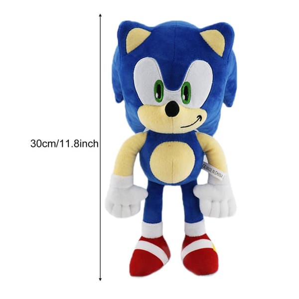 Shadow Sonic the Hedgehog Plyslegetøj, Blødt Kæledyr til Børn, 20 cm (BR)_jar C One size
