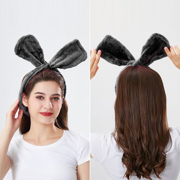 Varmløs Krølle Stang Pandebånd | Natten Over Krøller Pandebånd | Bunny Ear Varmløs Krølle Stang Pandebånd, Hår Ruller Styling Værktøj til Søvn Over Natten
