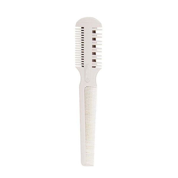 Hårklippningskam, hårrakapparat med kam, split ends hårtrimmer styler, dobbeltsidige barberblade til tyndt og tykt hårklipning og styling