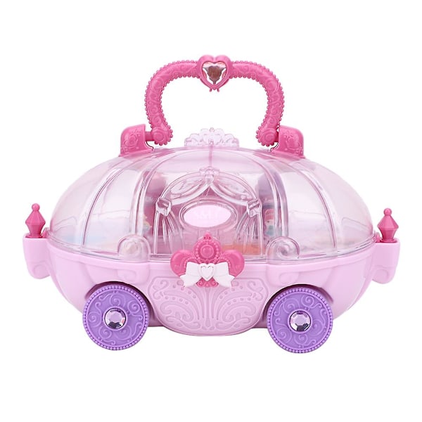 Prinsessan Meikki Leikkiseti Tytöille - Mini Ei-Toksiset Auto Kosmetiikka (S22739)