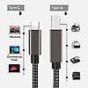 INF USB-B til USB-C Printerkabel
